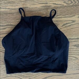 Black Buffbunny High-Neck sports bra